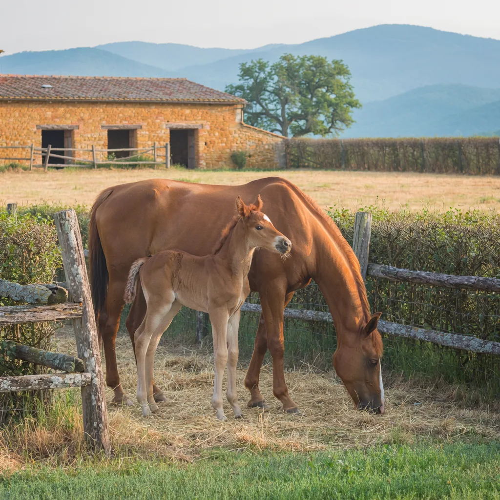 Élevage de chevaux, Haras du Pichatier, Francheleins