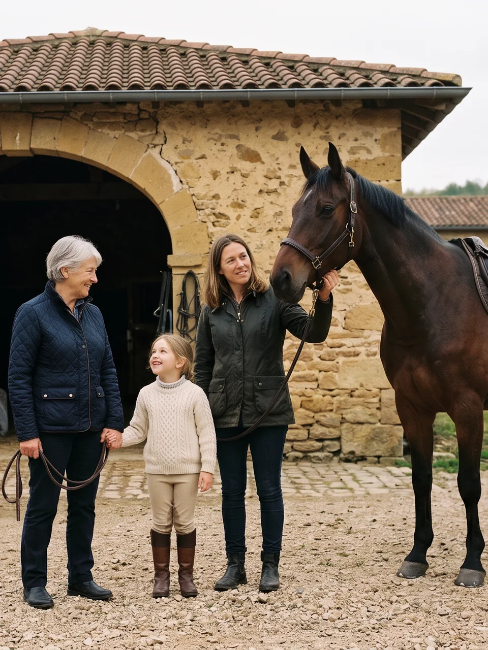 L'équipe, Haras du Pichatier, centre équestre à Francheleins
